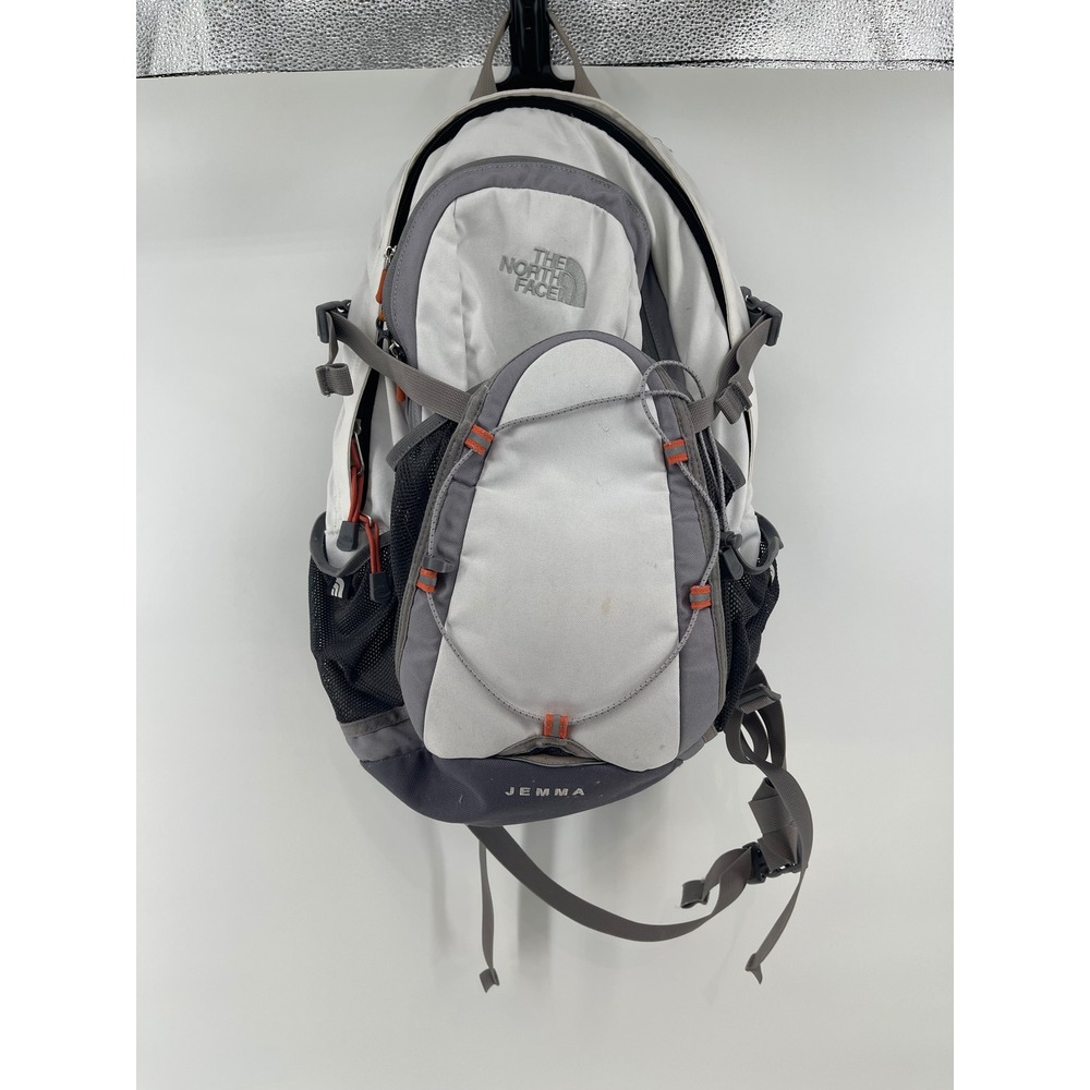 The North Face Jemma Backpack Women One Size Gray Orange Fair Technical Daypack
